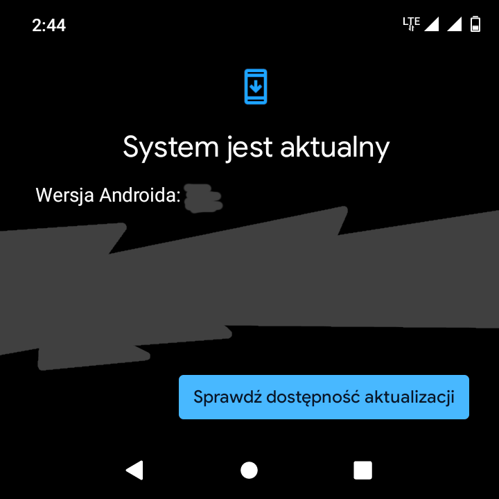 Aktualizacje systemu Android