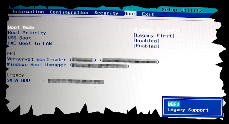 UEFI or Legacy